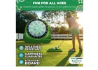Swooc Games Bull Chipper Golf Dart Game Inflatable Dartboard 6ft