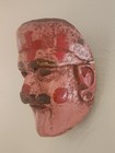 Guatemalan Patron Dance Mask Carved Wood Polychrome