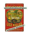 Dr  Legear   s Lice Killer Tin Sign
