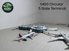 1 400 Circular Airport Terminal With Jet Bridges  5 