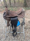 Used 16  Big Horn Synthetic Western Trail  Saddle  503