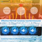 Ostent Usb Cooling Cooler Fan 4-fan Automatic Temperature Adjustable For Sony Ps
