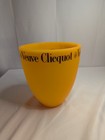 Vintage Veuve Clicquot Orange Champagne ice Bucket Iconic Bold Beautiful Classic