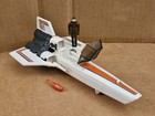 Vintage 1978 Battlestar Galactica Viper Ship   Pilot   Firing Missile - Mattel 