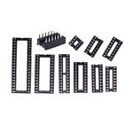 Dip dil Ic Sockets Chip Socket Holder Round flat Pins Uk