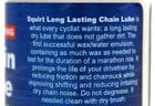 Squirt 4oz Long Lasting Dry Wax-based Bicycle Chain Bike Lube
