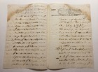 Antique 4 Page Spanish Colonial Document   Arecibo Puerto Rico 1834  3