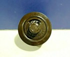 2-5 16  X 2  Brown Surface Rotary Switch 2-position On-off Vintage New 10-s-3010