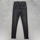 Joes Jeans High Rise Skinny Jeans Womens 25 Gray Wash  Strech Denim Pants Casual