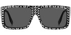 Marc Jacobs Men s Square Eyeglass Frames W  Clip-on Lens - Marc672cs