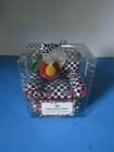 Nib Mary Engelbreit Pin Cushion Chair 2001 Checked Floral Pillow