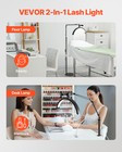 Vevor Half Moon Light For Esthetician 2in1 Led Floor Desk Lamp Lash Light Arched