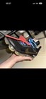 Nike X Off-white Air Vapormax Low Top Sneakers Black Blue Laces Red Zip Tie