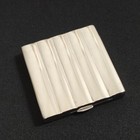 Vintage Clinique Forever Compact Case Only Silvertone 1980s Empty