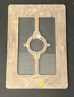 Vintage Tenyo T-26 Glass Board Magic Trick Japan Early Brown Marbled Version