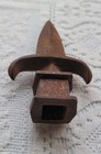 Vintage Cast Iron Pointed Fleur De Lis Finial Fence Post Topper 