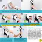 Shower Grab Bar 2 Pack Suction Grabbars Forbathtubs Andshowers  Heavy Dutyshower