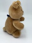 Vintage Russ Berrie Plush Brown Teddy Bear Cute Fat Chubby 8 