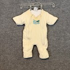 Baby Merlins Magic Sleepsuit Pale Yellow Small 3-6 Months 12-18 Lbs