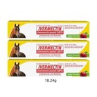 3 Packs Paste Wormer 0 21 Oz Horse Dewormer Durvet Apple Flavor Safe   Effective