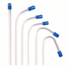 1000 10 Bags clear blue Disposable Dental Saliva Ejector Evacuation Suction Tips