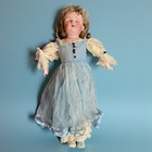 Antique German Bisque Doll C 1900 Sleep Eyes Original Dress  21  Collector