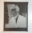 President John F Kennedy Vintage 8x10 Studio Photo Negative Facsmile Autograph