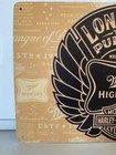 Harley Davidson Miller High Life Beer Metal Sign - Miller Lite - Motorcycles