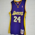 Kobe Bryant  24 Hand Signed Los Angeles Lakers Jersey Navy With Coa