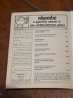 Rare  Nkombo  A Quarterly Journal Of Neo-afrikan American Vol  5 No  2  Jan 1975