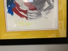 Hulk Hogan Signed Print Framed Wwe Autographed 