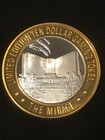 Las Vegas   10 Token  999 Silver Limited Edition Famous Mirage Casino Obsolete