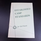 1953 Established Camp Standards Girl Scouts Camping Booklet   32 Pgs  Excellent