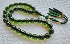 Amber Bakelite Tasbih            Prayer Beads   Misbaha Subha Tasbeeh Worry Beads