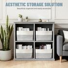 5 Pack Woven Storage Baskets For Shelves  Decorative Basket Closet Organizer Sto