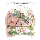 Garden Morning Baseball Cap-floral Bee Embroidered Adjustable   vintage For Summer