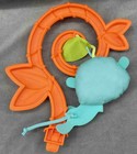 Fisher Price Roarin  Rainforest Jumperoo Replacement Part Hanging Aqua Monkey