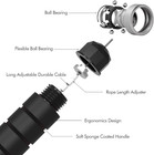 Jump Rope  Tangle-free Rapid Speed Jumping Rope Cable With Ball Bearings For Wom
