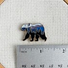 Mountain Bear Enamel Needle Minder  Fridge Magnet  Magnetic Pin  Needle Holder