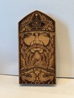 Arkaika Norse Odin Wood Rune Box  Handcrafted Elder Futhark Divination Set Laser