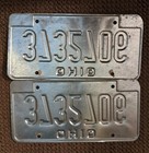 Set Of 2 Ohio Metal Party License Plates Dui dwi dvi alcohol