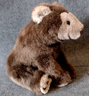 Vtg 1988 Applause Bravo Rembrandt  12  Brown Bear Plush Stuffed Toy Animal