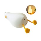 Led Duck Lamp Cute Squishy Dimmable Silicone Bedside Light With Touch Control