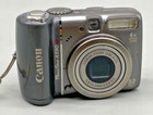 Canon Powershot A590 Is 8 0mp 4x Optical Zoom No Batt Gray Digital Camera B- 4gb
