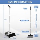 Broom And Dustpan Set Lightweight Upright Lobby Broom And Dust Pan Combo