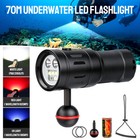 Trustfire 2350lumen Led Diving Light Underwater 100m Scuba Flashlight For Video 