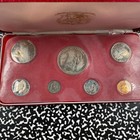1975 Liberia 7x Coin Proof Set Lot b3536 Including Silver  With Case