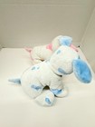 Ty Pluffies Baby Pups Pink   Blue Set Of 2 8  Puppy Dog Plush 2015