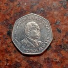 1994 Kenya 5 Shillings Coin -  b7780