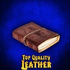 Leather Journal Tiger Handmade Notebook Diary Sketchbook Unlined Blank Paper